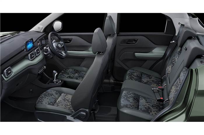 Tata Punch Camo Edition interior 